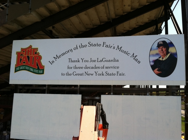 Memorial Banner :: State Fair banner, digital banner :: Syracuse NY, central ny, upstate ny, onondaga county