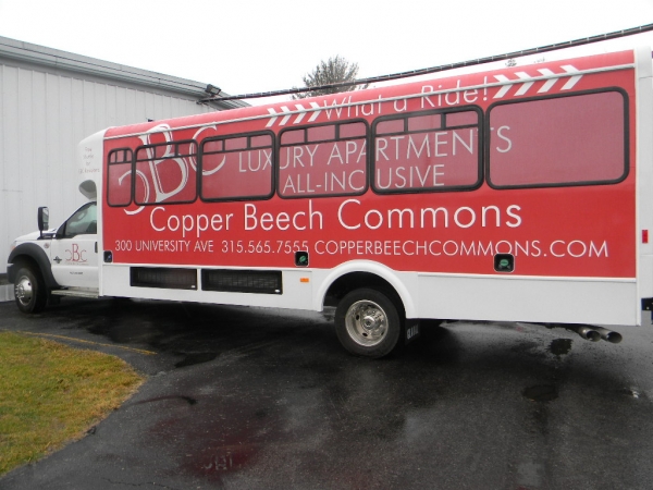 Vehicle Wrap, Fleet Wrap, Limo Wrap, Bus Wrap, Bus Graphics :: limo graphics, bus graphics, school signs, transport wraps, truck wraps :: Syracuse, NY
