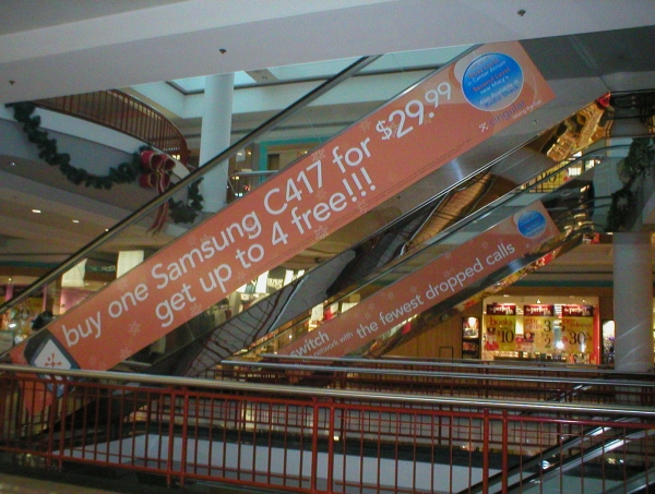 Digital Print Signage, Indoor signage :: mall signs, escalator signs :: Syracuse NY, central ny, upstate ny, onondaga county